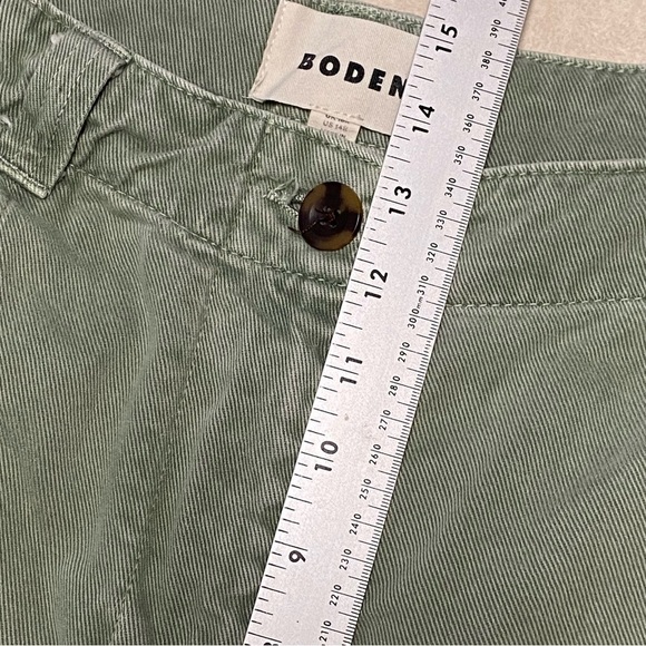 Boden Jeans Women’s Size 14R Sage Green Barrel Style pants - Picture 14 of 15